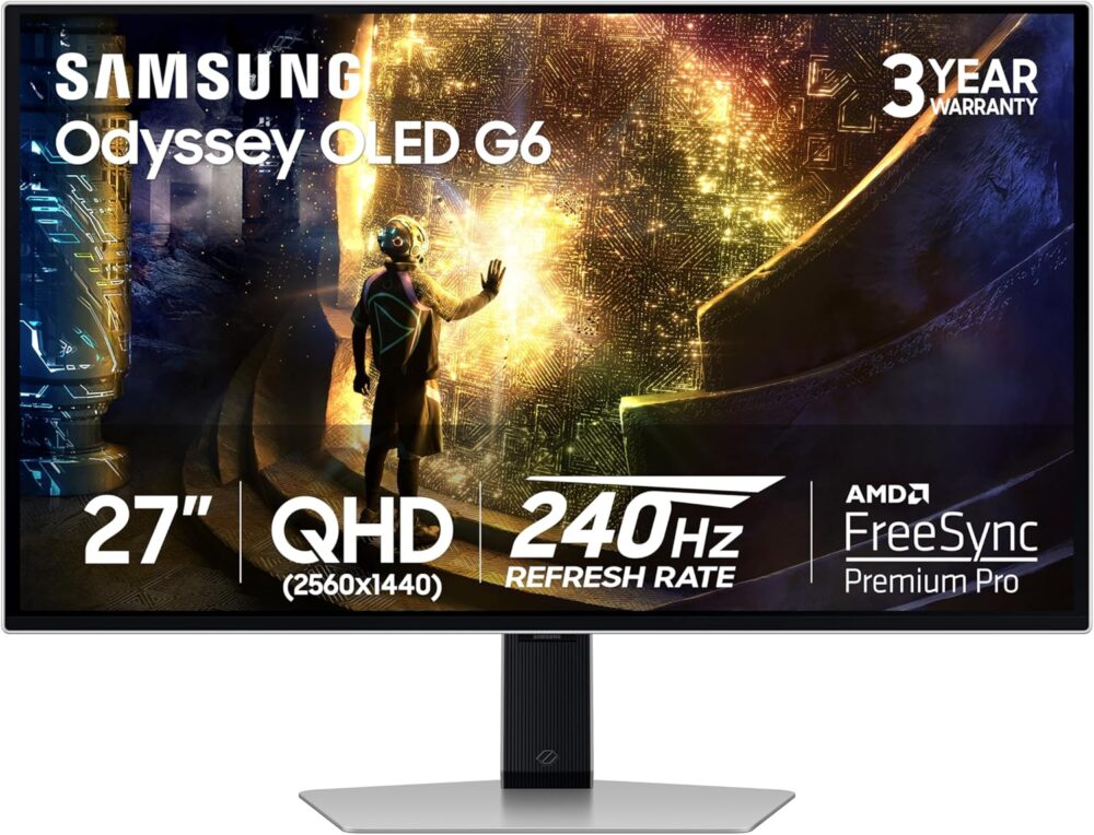 SAMSUNG 27” Odyssey OLED G6