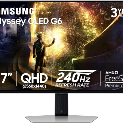 SAMSUNG 27” Odyssey OLED G6