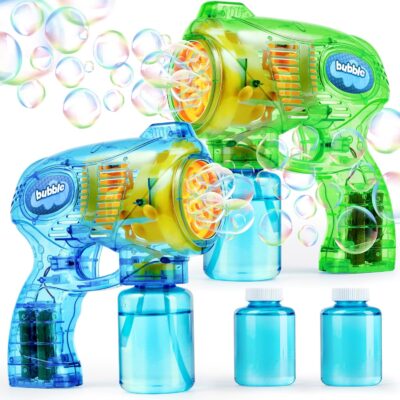 JOYIN 2 Bubble Guns Blaster Kit