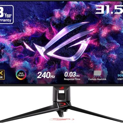 SUS ROG Swift 32” 4K OLED Gaming Monitor
