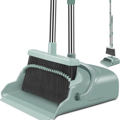 kelamayi Upgrade Broom and Dustpan Set