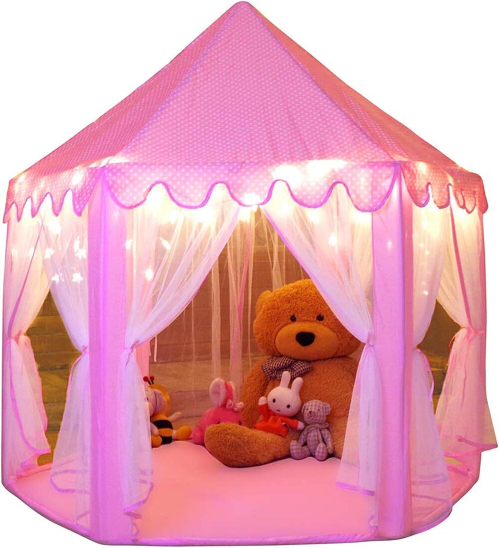 Monobeach Princess Tent Girls Large Playhouse Kids